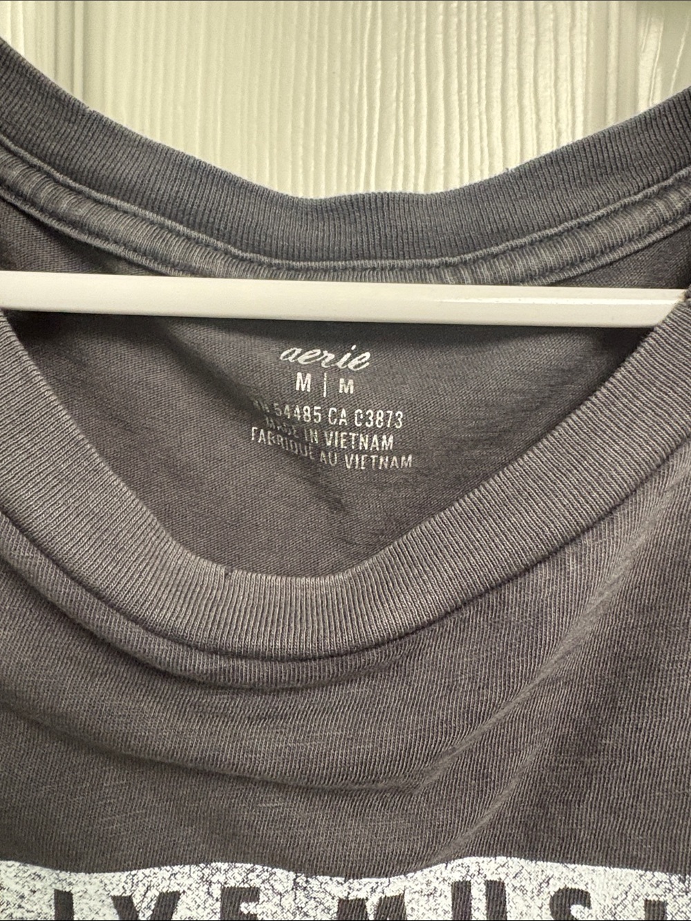 Aerie Live Music Nashville Gray Tshirt Size Medium - Picture 2 of 5
